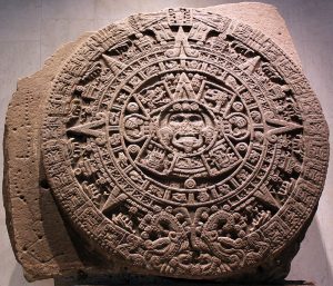 La Piedra del Sol, conservata al Museo Nazionale di Storia e Antropologia di Mexico City (credit: Anagoria/Wikipedia, CC BY 3.0)