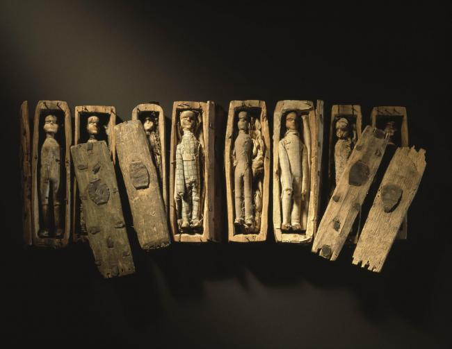 Le bare presso il Museo